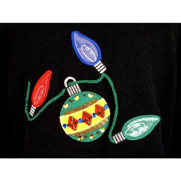 Vintage Mandal Bay Womens Ugly Christmas Sweater - Picture 7 of 7